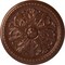 Ekena Millwork Swindon Ceiling Medallion (Fits Canopies up to 2 7/8"), 16 7/8"OD x 1 1/2"P, Copper Penny CM16SWCPS - alternate 1